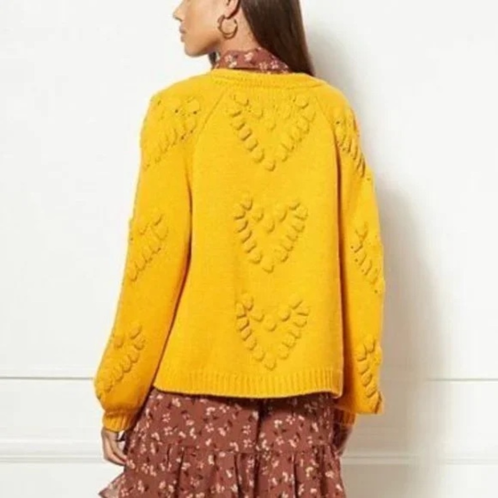 NY & Co. Eva Mendes Cardigan in sunglow - Size Small